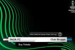 Τα εισιτήρια του ΠΑΟΚ-Κλαμπ Μπριζ