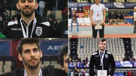 Στίβος: Μετάλλια, διακρίσεις, ατομικά ρεκόρ και εξαιρετική παρουσία στο Πανελλήνιο Πρωτάθλημα Κλειστού!