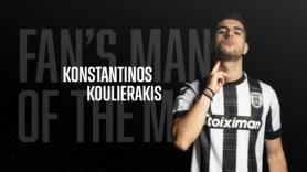 Fans’ Man of the Match ο Κουλιεράκης