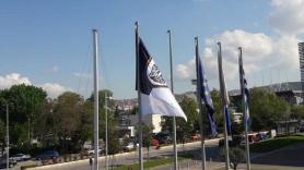 Η σημαία του ΠΑΟΚ στο δημαρχείο Θεσσαλονίκης!