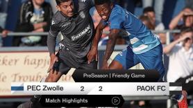 Τα στιγμιότυπα του PEC Zwolle-ΠΑΟΚ
