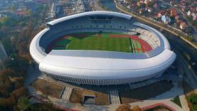 Πρωινή προπόνηση στο Cluj Arena
