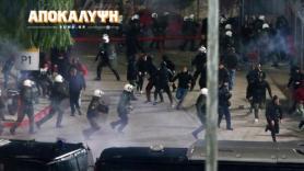 Τραυματισμός αστυνομικού στις συμπλοκές με οπαδούς του Ολυμπιακού στο Καραϊσκάκη!