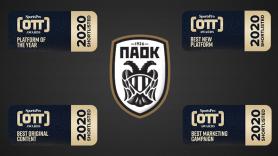 PAOK TV Vs La Liga, Olympic Games, Chelsea, Wimbledon & UFC στα Sports OTT Awards