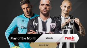 Ψηφίστε το nak Play of the Month Μαρτίου