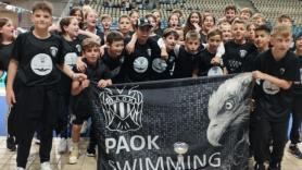 «Έλαμψαν» στο ΟΑΚΑ οι νεαροί κολυμβητές του ΠΑΟΚ!