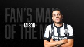 Fans’ Man of the Match ο Τάισον
