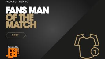 Ψηφίστε τον BOX Fans’ Man of the Match