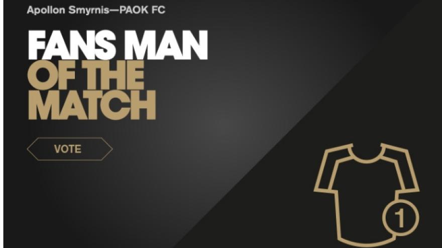 Ψηφίστε τον Fans’ Man of the Match