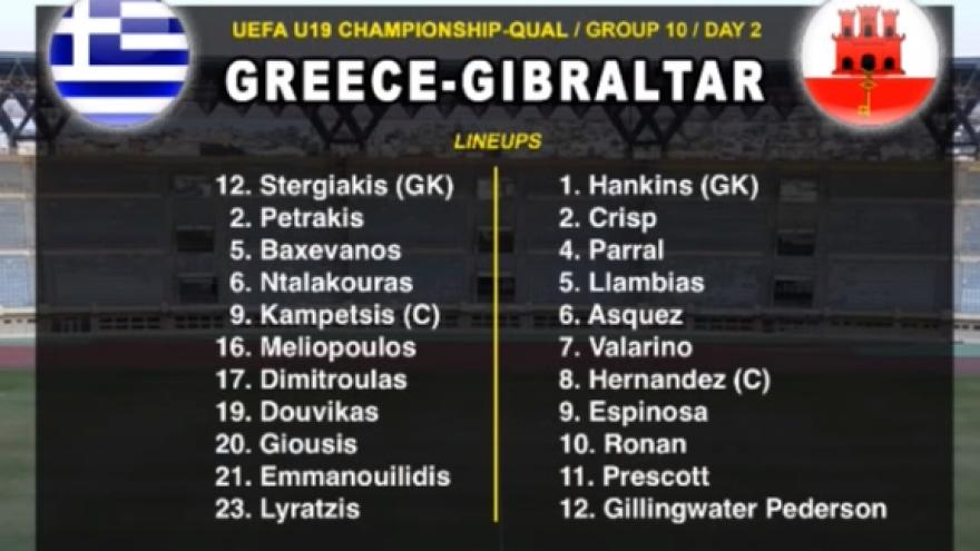 Νέοι: Ελλάδα-Γιβραλτάρ 5-0 (video)
