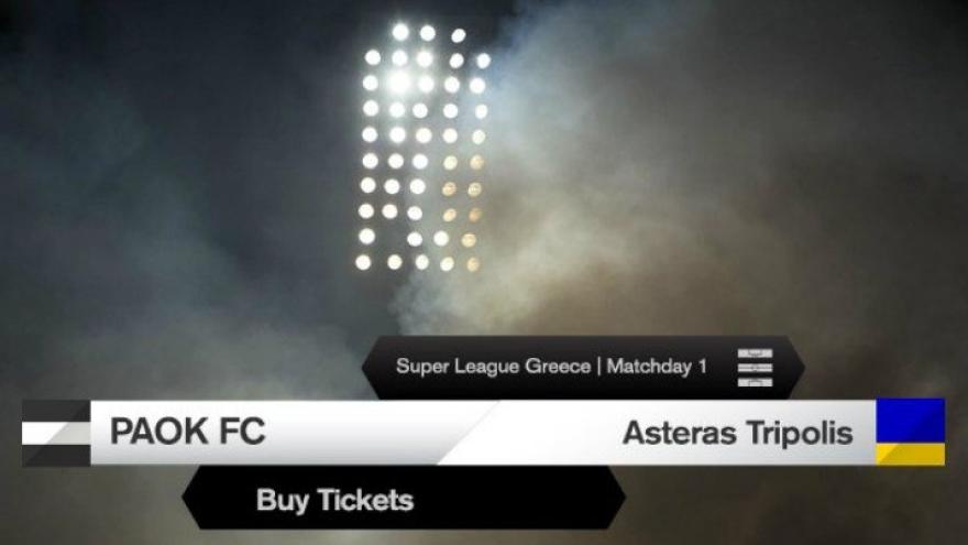Τα εισιτήρια του ΠΑΟΚ-Αστέρας Τρίπολης