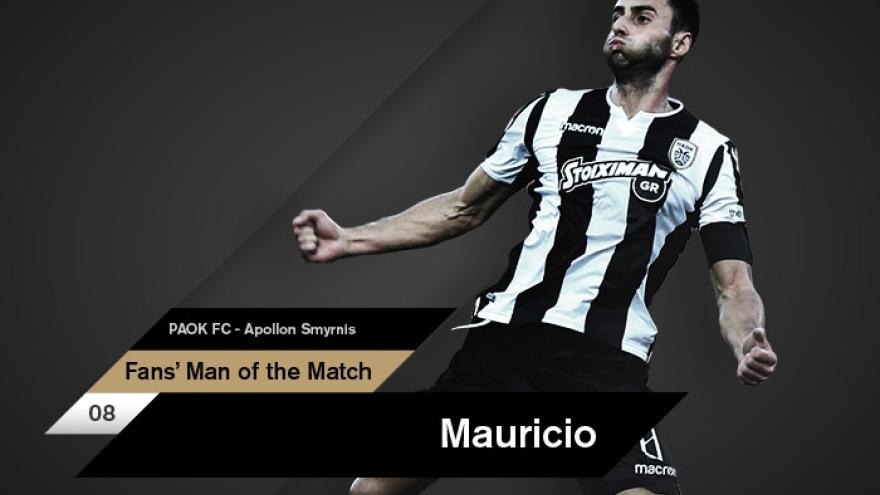Fans’ Man of the Match ο Μαουρίσιο