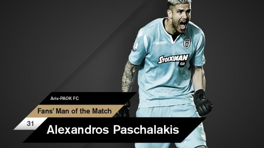 Fans’ Man of the Match ο Πασχαλάκης