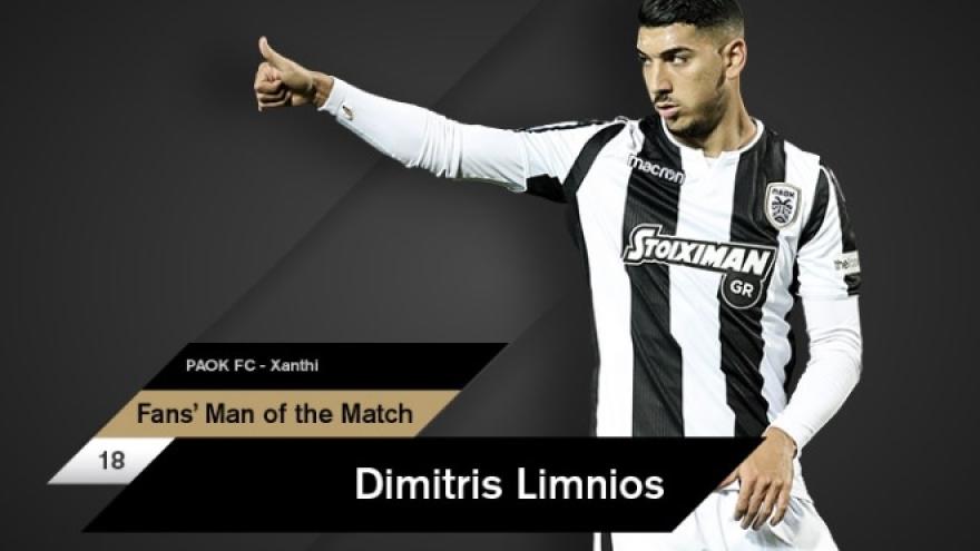 Fans’ Man of the Match ο Λημνιός