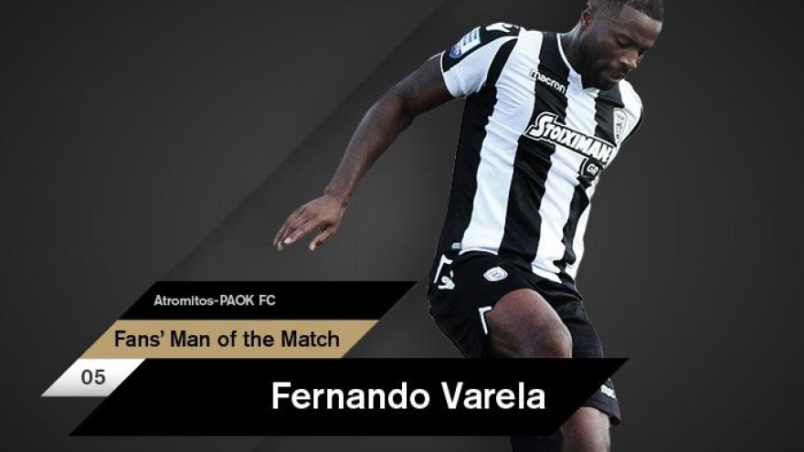 Fans’ Man of the Match ο Βαρέλα