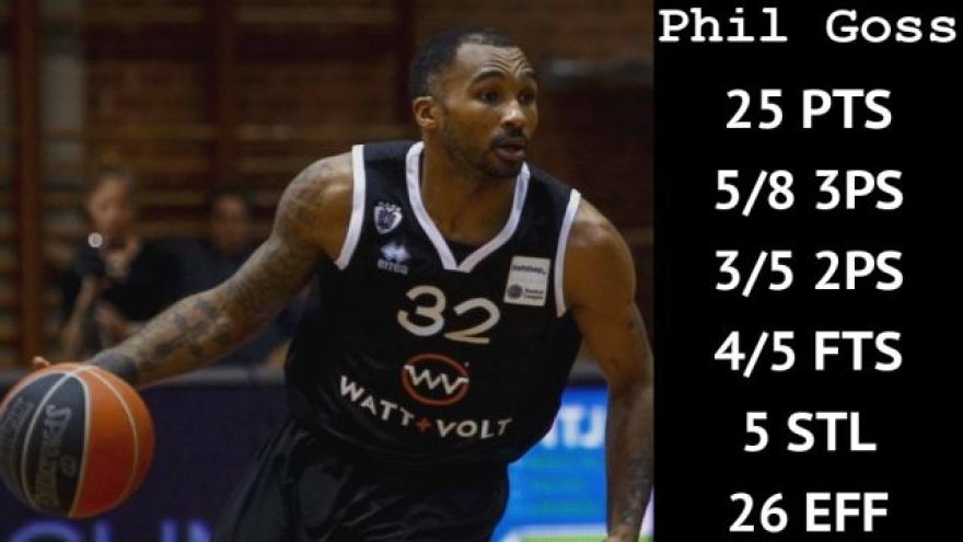 Ο Phil Goss, MVP της 8ης αγωνιστικής