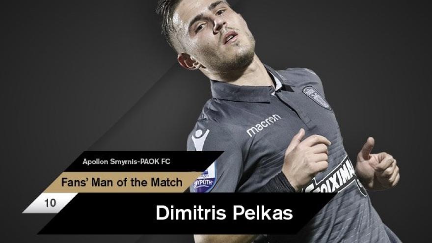 Fans’ Man of the Match ο Πέλκας