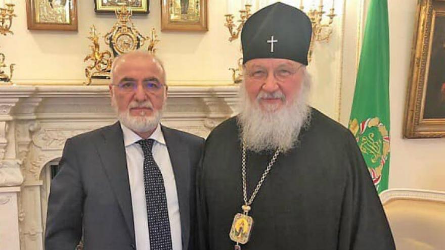 Με τον πατριάρχη Ρωσίας ο Σαββίδης (pic)