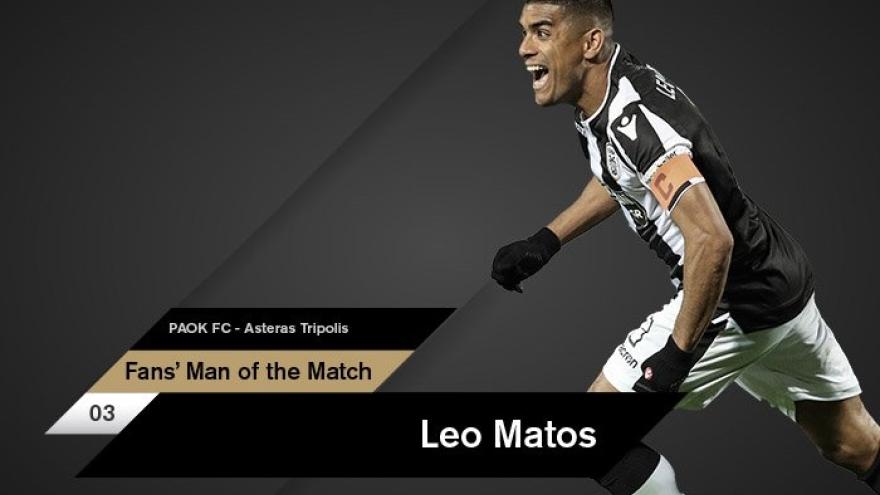 Fans’ Man of the Match ο Μάτος