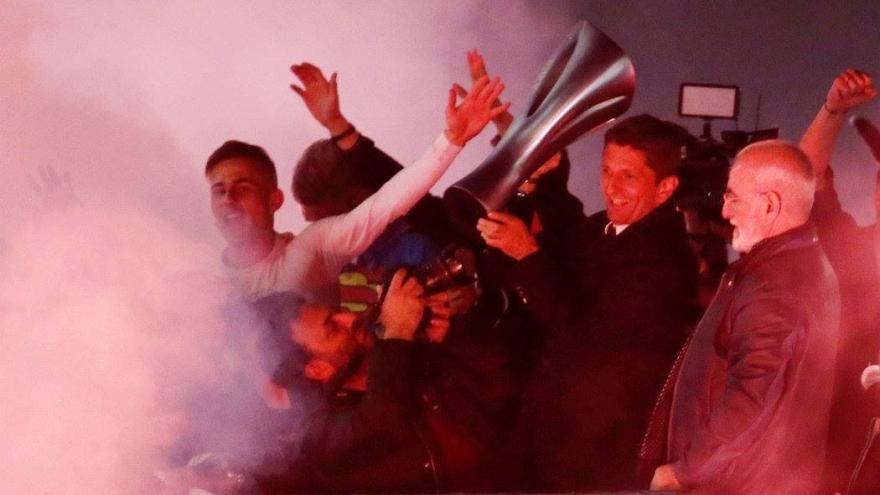 Λουτσέσκου, στην απόλυτη στιγμή του