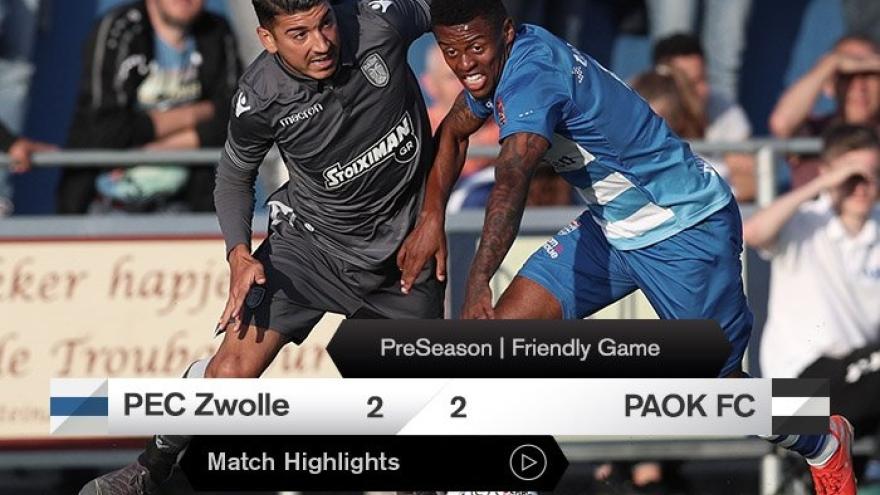 Τα στιγμιότυπα του PEC Zwolle-ΠΑΟΚ