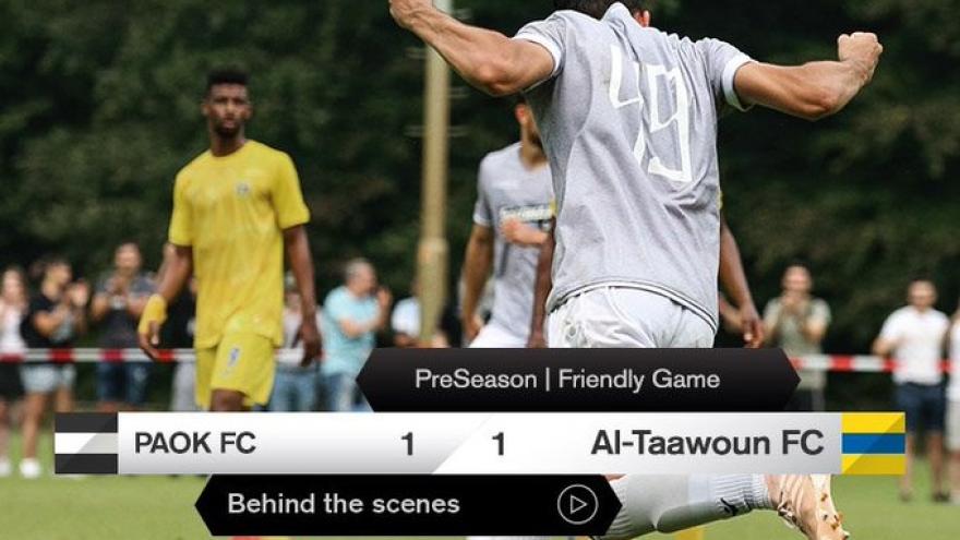 Η παρακάμερα του ΠΑΟΚ – Al-Taawoun FC