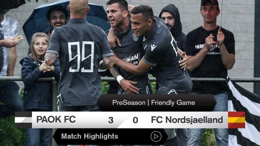 Τα γκολ του ΠΑΟΚ-FC Nordsjaelland