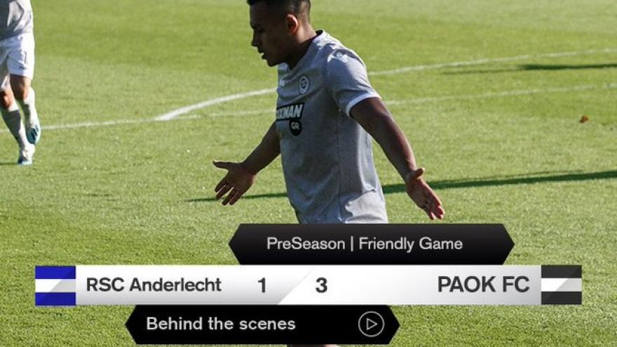 Η παρακάμερα του RSC Anderlecht-ΠΑΟΚ