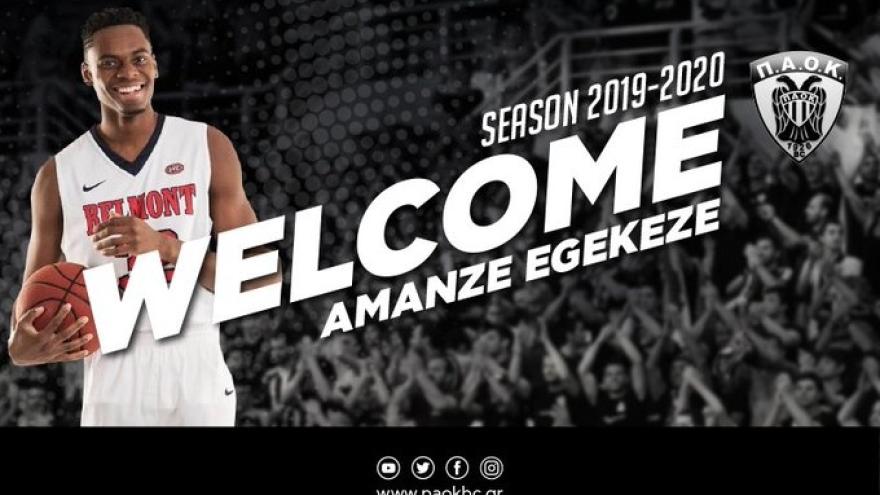 Συμφωνία ΠΑΟΚ και Amanze Egekeze