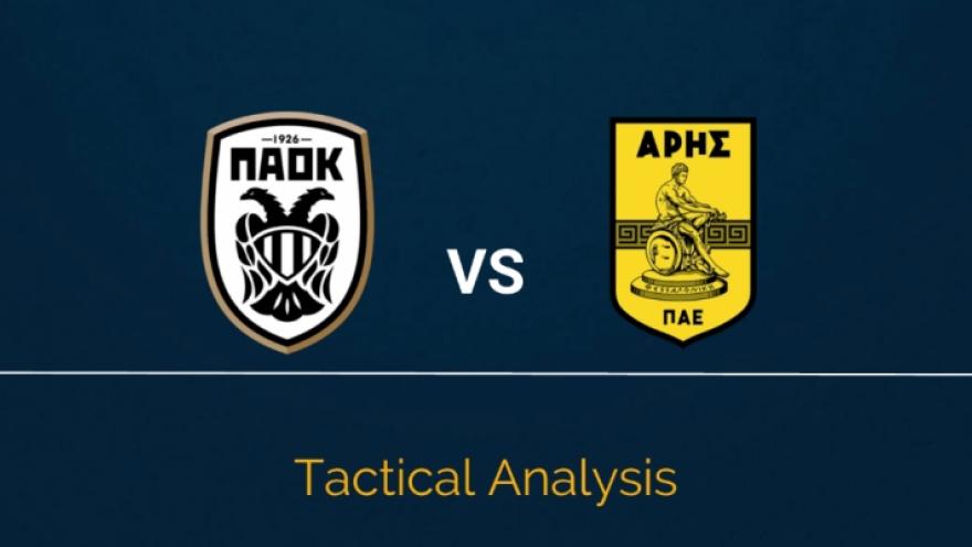 Tactical Analysis: ΠΑΟΚ – Άρης (vid)