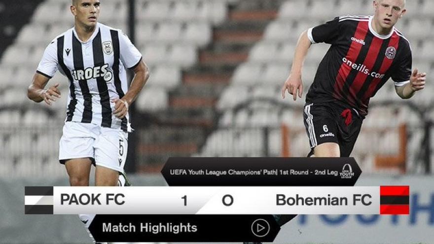 Τα στιγμιότυπα του Κ19 ΠΑΟΚ-Bohemian FC