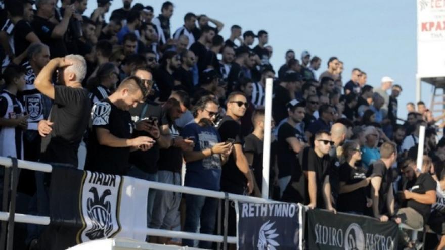 Πάνω από 500 οι οπαδοί του ΠΑΟΚ σήμερα στο Ηράκλειο!