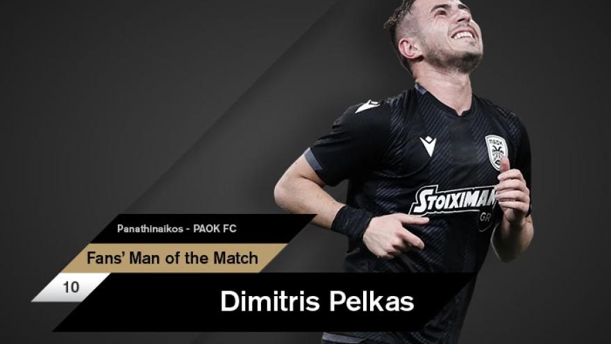 Fans’ Man of the Match ο Πέλκας