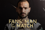 Fans’ Man of the Match ο Οζντόεφ