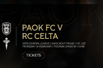 Τα εισιτήρια του ΠΑΟΚ - Θέλτα