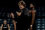 Η προπόνηση του ΠΑΟΚ στο Sinan Erdem Sports Hall - Τι είπαν Trinchieri και Μπαζίνας
