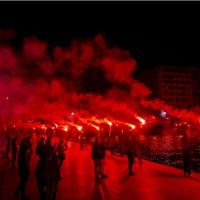 Όταν οι ΠΑΟΚτσήδες έβαλαν… φωτιά στη Θεσσαλονίκη (videos)
