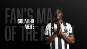 Fans’ Man of the Match ο Μεϊτέ