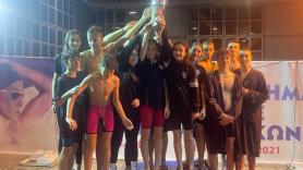 Πρωταθλητής στο Χειμερινό Πρωτάθλημα Κολύμβησης Βορείου Ελλάδος Παμπαίδων-Παγκορασίδων ο ΠΑΟΚ!