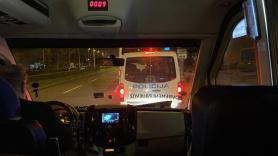 Με ισχυρή αστυνομική παρουσία προς το γήπεδο