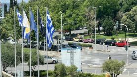 Η σημαία του ΠΑΟΚ στο δημαρχείο Θεσσαλονίκης! (pic)
