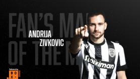 BOX Fans’ Man of the Match ο Α. Ζίβκοβιτς