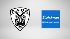 Το πρόγραμμα του ΠΑΟΚ mαteco στην Stoiximan Futsal Super League!