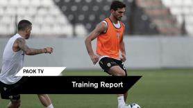 Πρώτη και τελευταία πρόβα στη... βροχή - PAOK TV