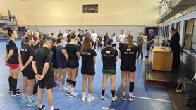 Αγιασμός για τα Χάντμπολ του ΠΑΟΚ! (pics)