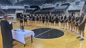 Αγιασμός για το Μπάσκετ γυναικών του ΠΑΟΚ! (pics)