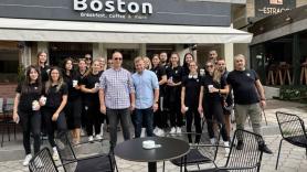 Το Boston Breakfast Coffee & more δίπλα στο Χάντμπολ γυναικών του ΠΑΟΚ!