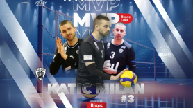 MVP της 17ης αγωνιστικής της Volley League ανδρών ο Μίλαν Κάτιτς!