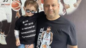 ΠΑΟΚ από… κούνια – Ο μικρός Ηλίας με τέταρτο διαρκείας πριν κλείσει τα 4!
