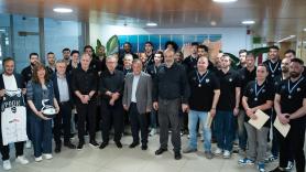 Ο Δήμος Θεσσαλονίκης βράβευσε την ομάδα μπάσκετ του ΠΑΟΚ mateco